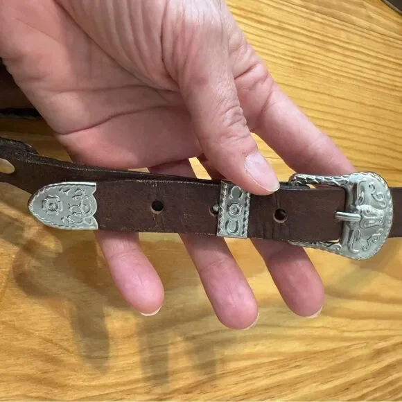 Vintage Handmade Tooled Leather Eagle Bird Saddlebag Shoulder Purse Western - Picture 3 of 16